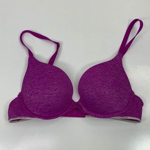 VICTORIA'S SECRET Purple Padded Perfect Bra 32B